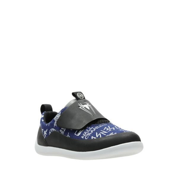 Clarks Boys Play Power Toddler Casual Shoes Blue | CA-5086374